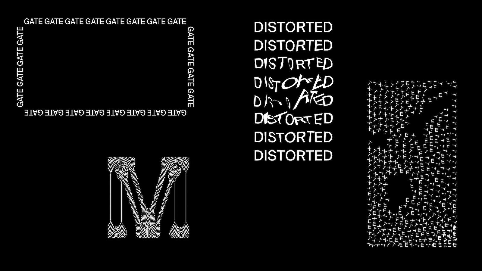 © Selected sub-experiments for the translation of website images. ZHdK, 2018.