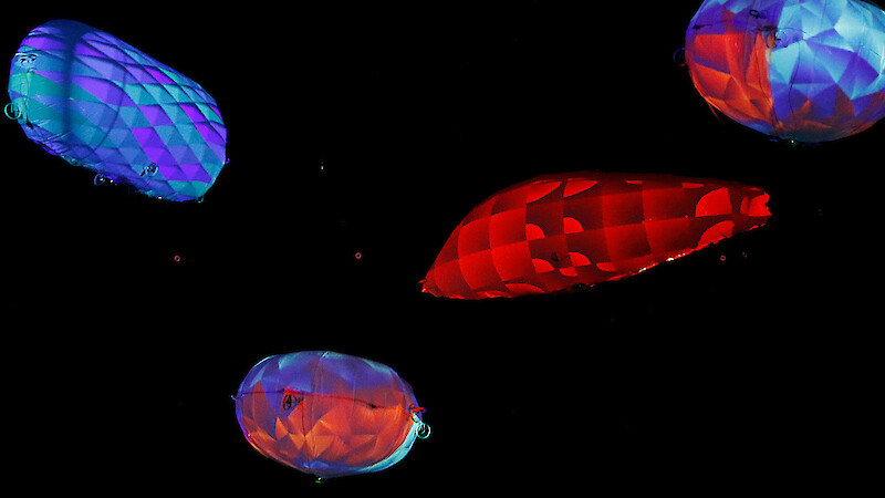 Helium Drones (2020). Immersive Arts Space, ZHdK.