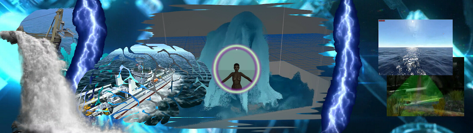 «Deep Down Tidal» (2017) by Tabita Rezaire. Courtesy of the artist and Goodman Gallery, South Africa.