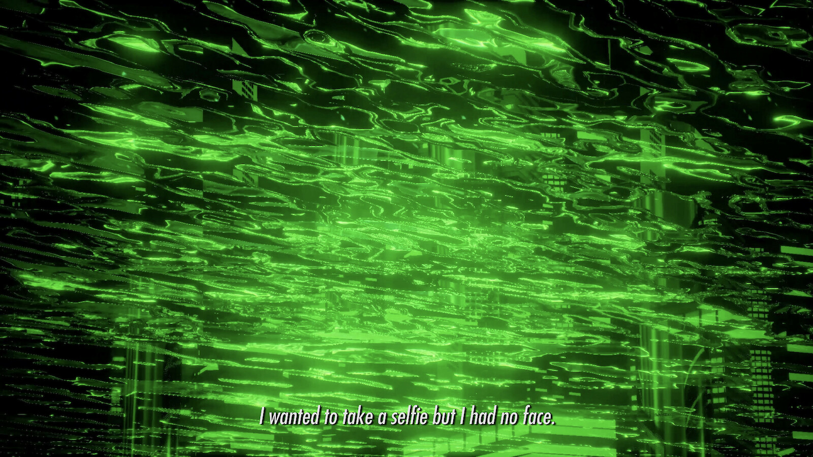 «Geomancer» by Laurence Lek, 2017. Courtesy of Sadie Coles HQ.