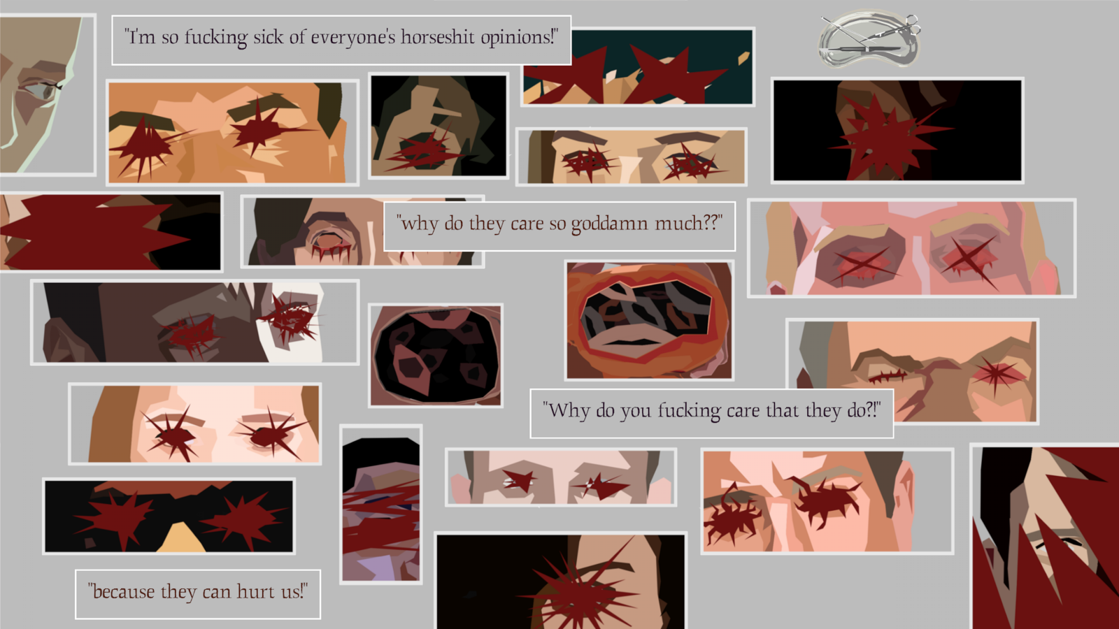 «Dissecting Love» by Noe Mael Arnold. © ZHdK.