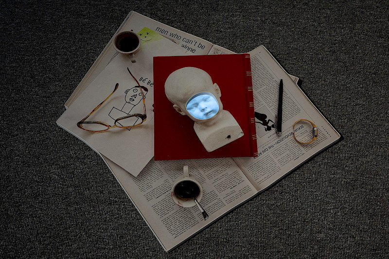 «Baby’s Dilemma» at the Swiss Art Awards, 2023. © Gina Folly.