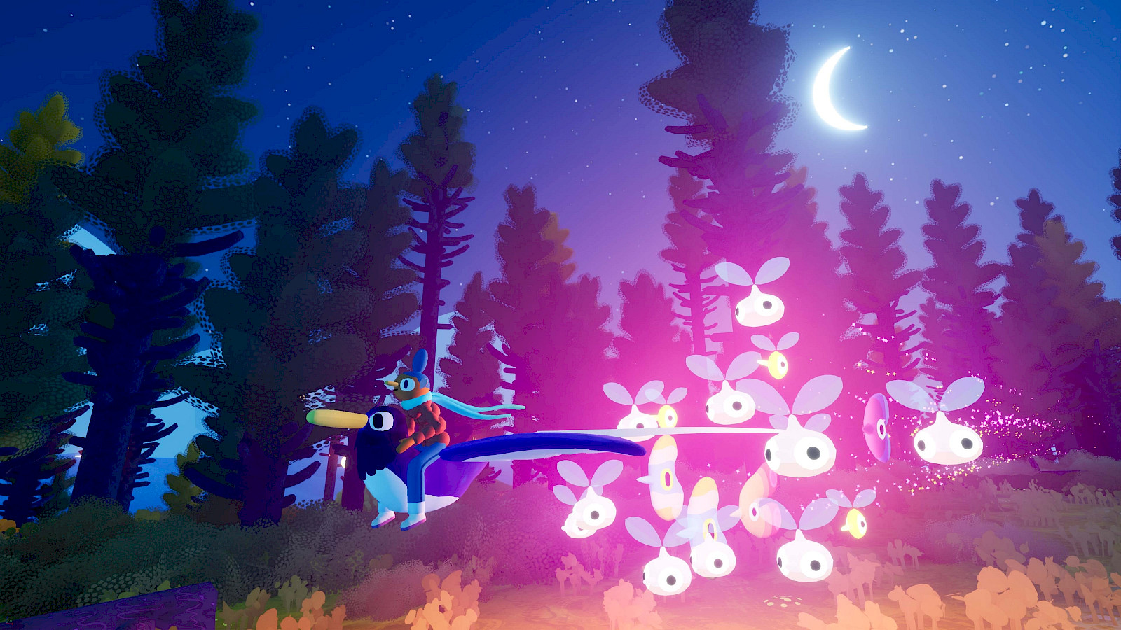 Screenshots «Flock» (2024) by Hollow Ponds.