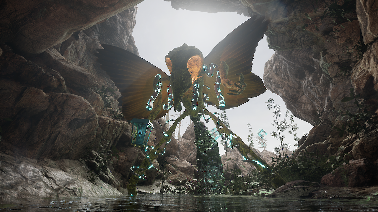 Jakob Kudsk Steensen, RE-ANIMATED, 2017. 2D cinematic video and VR (still). Courtesy the artist.