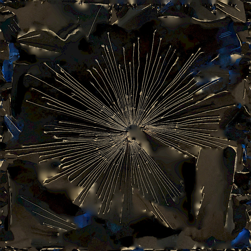 3DModel of a Quipu(2023) by Studio Marina Otero.