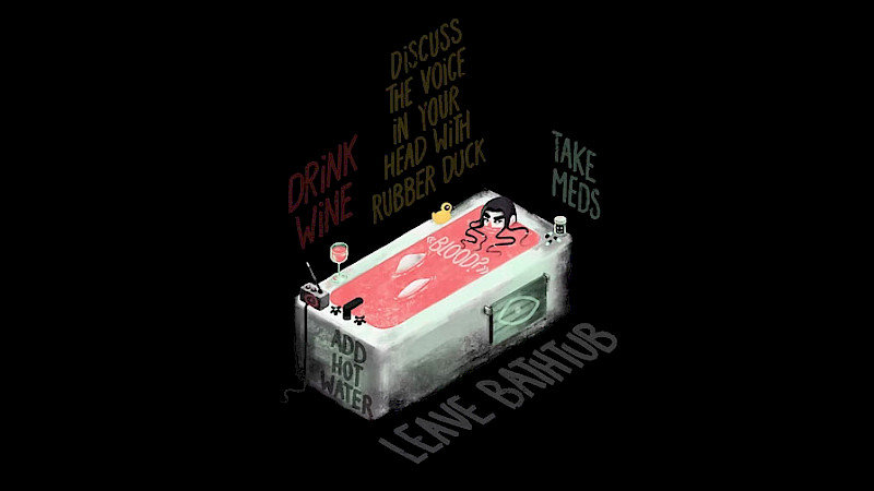 «Psychotic Bathtub» by natsha © natsha.
