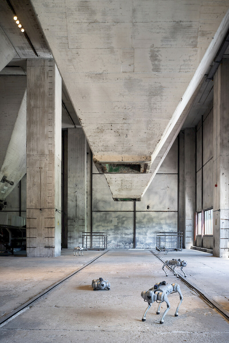 «Spare Pack» by AATB. © Photo: Dirk Rose, Stiftung Zollverein, 2023.